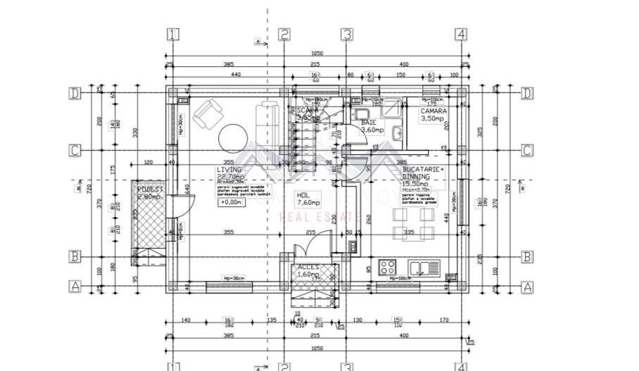 Casă individuală P+1+M în Otopeni – confort și compartimentare excelentă - Schiță 13