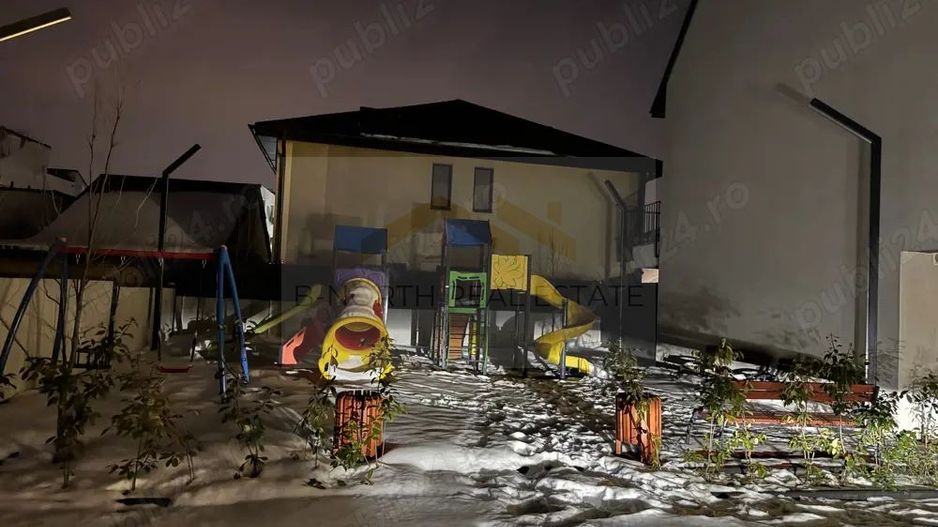 Vilă 4 camere de închiriat, 3 dormitoare cu băi proprii, complex rezidențial înc - Poză 6