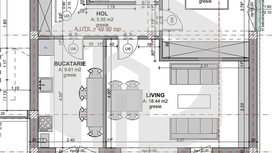 Apartament 2 Camere | Dedeman | Rahovei |  Total decomandat | Etaj 1 - Poză 2