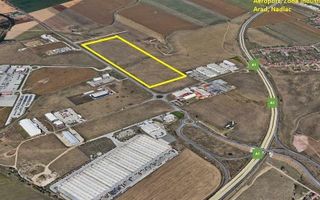 De vanzare Teren intravilan industrial, Arad Sud, A1, Fractionabil - Poză 2