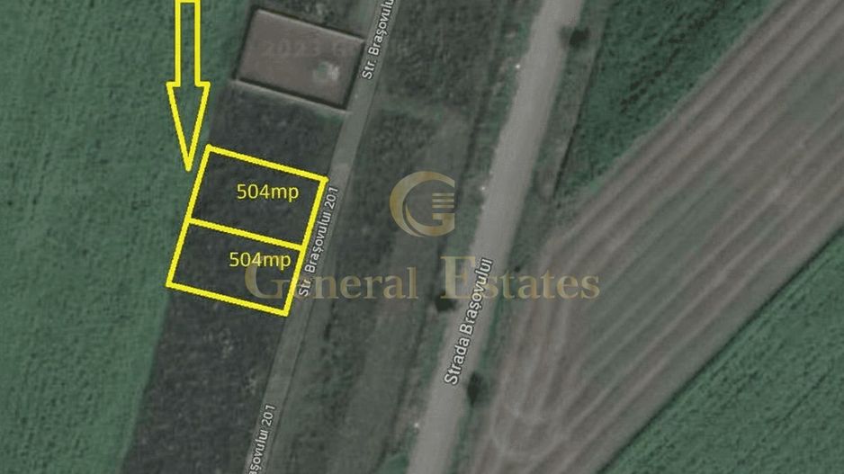 Teren intravilan de vânzare – Bod (intrare dinspre Sânpetru) - Poză 2