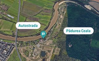 Teren intravilan 2.600 mp pe Malul Mureșului Alfa - Poză 1