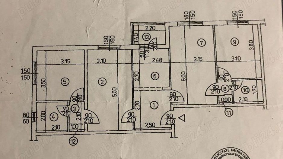 apartament 4 camere - Poză 1
