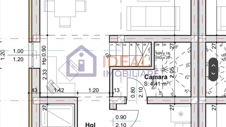 Duplex cu 4 camere si 257 mp de curte, in Calea Cisnadiei - Schiță 4