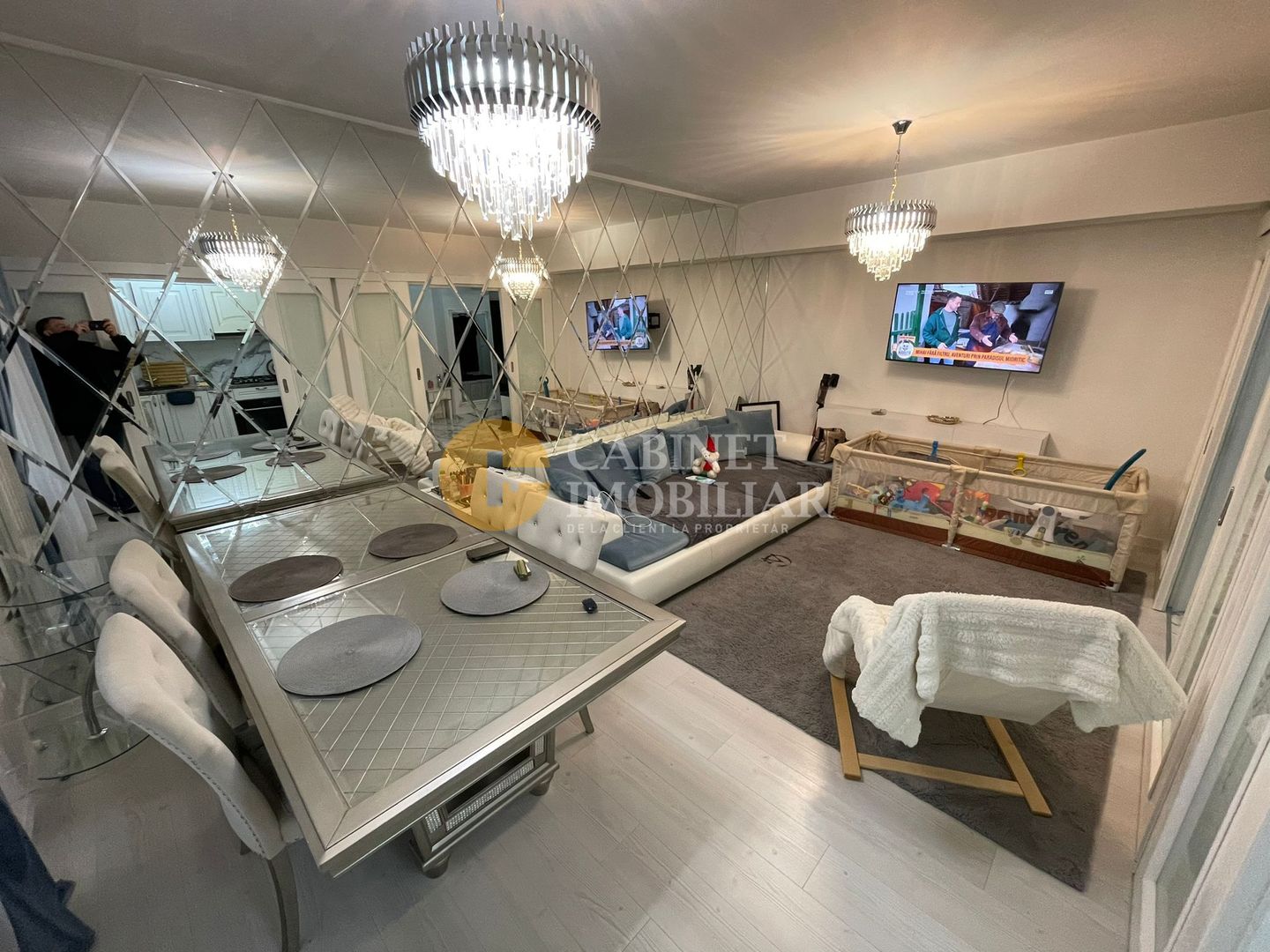 Tatarasi bloc INTABULAT 2 camere Decomandat - etaj intermediar - 68mp mobilat - Poză 1