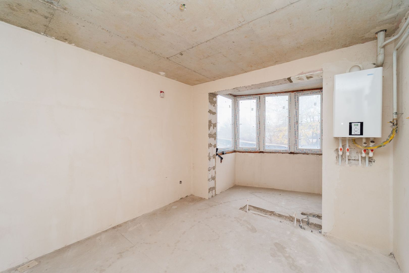 Apartament cu 2 camere I 74,3 m2 I et. 2 I Variantă Albă I srt-la Studenților 19 - Poză 4