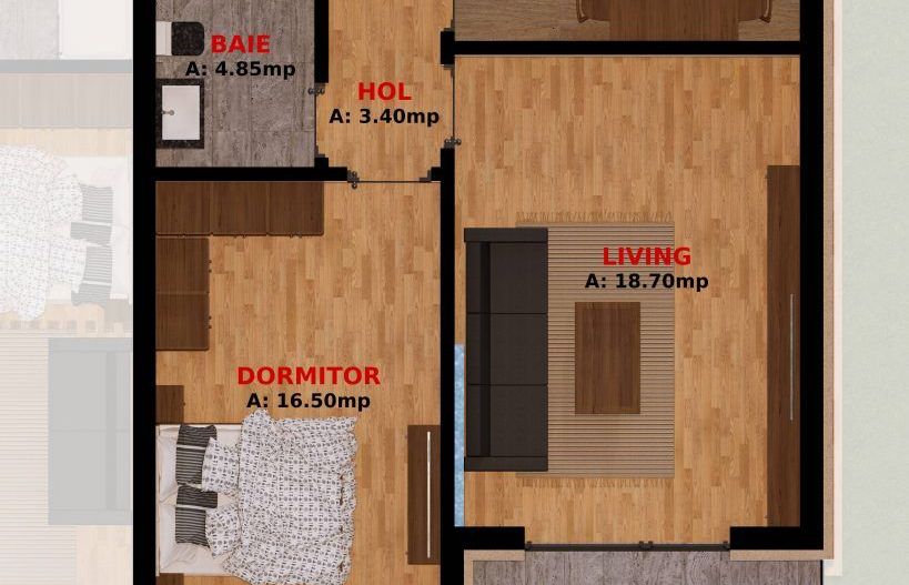 Apartament 2 camere I Pantelimon Dobroesti I Vanzare - Poză 4
