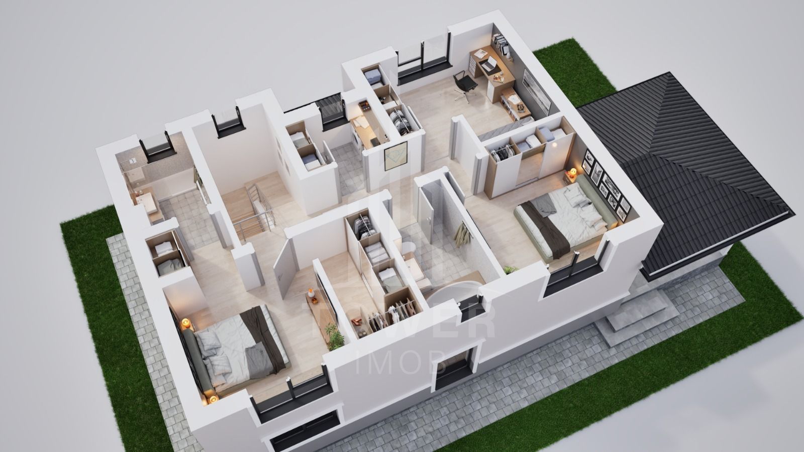 Casă individuală 5 camere | cu rate direct la dezvoltator| Lângă Sibiu - Poză 3