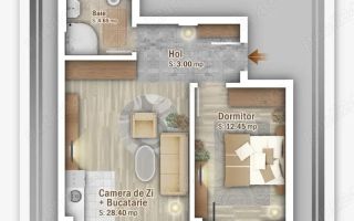 Vânzare Apartament 2 Camere – Design Modern & 2 Locuri de Parcare – S3 - Poză 3