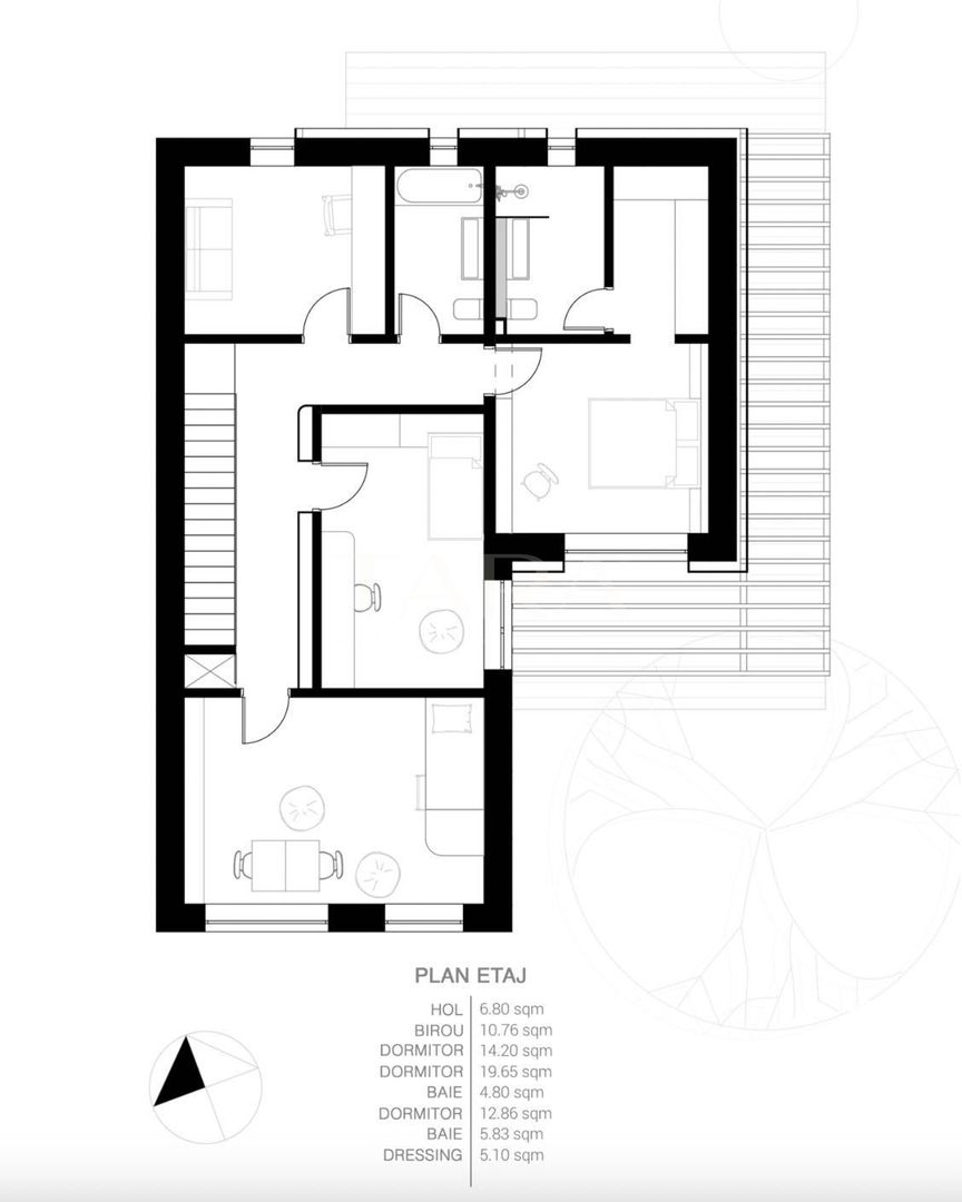 Casă modernă, eficiență energetică, comunitate prietenoasă. - Poză 3