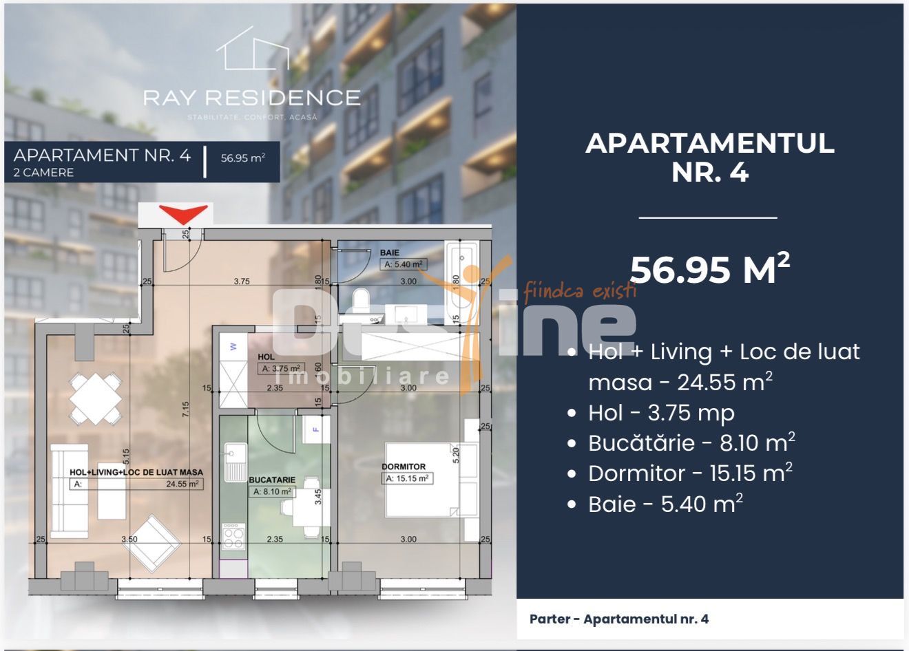 Complex Ray Residence - 2 Camere - Poză 1