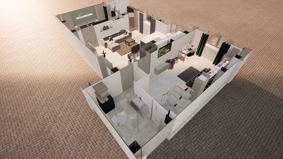 Apartament cu scara interioara - zona Kaufland - Poză 1