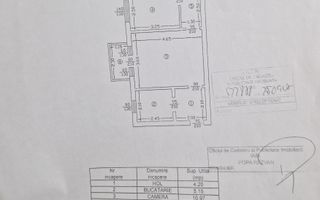 3 camere semidecomandat-mobilat/utilat-Zona Zimbru - Poză 7