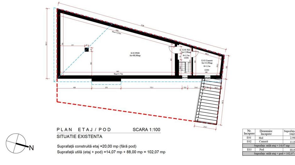 Vanzare casa individuala - Mosilor Parintele Galeriu Bucuresti - Schiță 21
