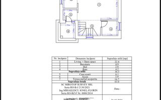 Vila individuala P+1+Pod, 3 camere, curte spatioasa - Comuna Berceni - Schiță 5