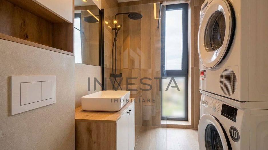 Apartament 2 camere modern cu 2 balcoane, parcare,bloc nou, Grigorescu - Poză 6