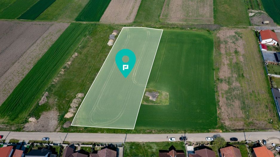 Terenuri intravilane 500- 852mp în Sag - Poză 1