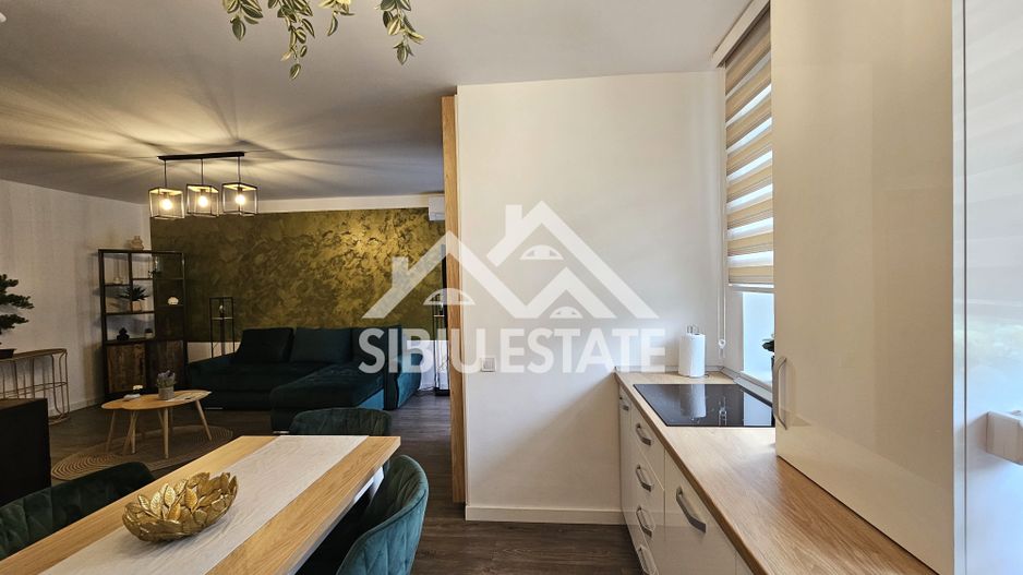 Apartament 3 camere, 2 bai Sibiu, dotat complet - Poză 2