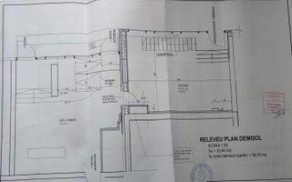INCHIRIERE SPATIU COMERCIAL | PARTER+ETAJ 1 | HERASTRAU | 60MP | - Schiță 9