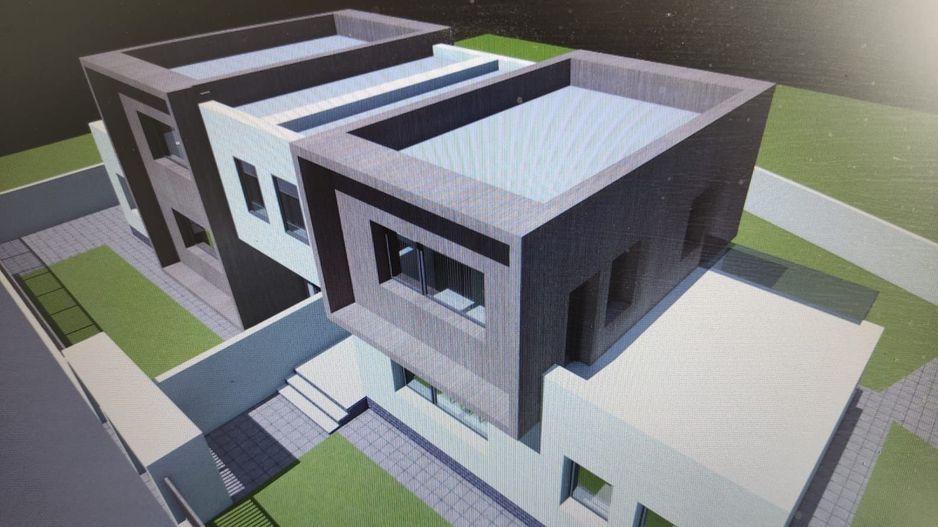 Duplex spatios, design modern cu 3 camere, Sacalaz - Poză 7