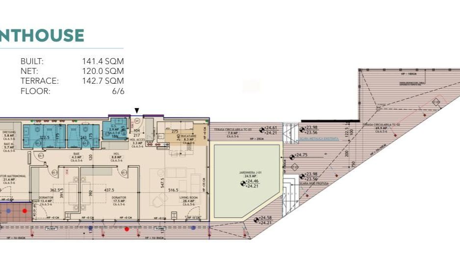 Penthouse 4 camere I Terasa superba  I Pipera Promenada - Poză 9