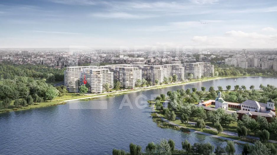 Apartament cu 2 camere, priveliste spre Lac - Poză 3