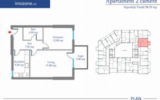 59 mp, etaj 1, FINISAT MODERN, metrou la 5 minute de bloc, COMISION 0% - Poză 8