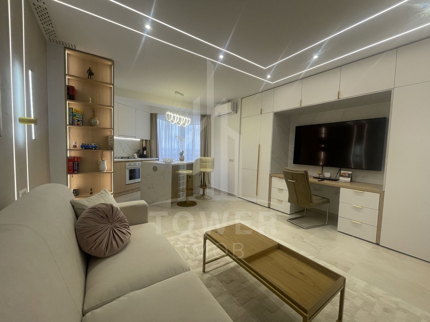 Garsoniera de lux pentru închiriat-in bloc nou-EVO - Poză 1