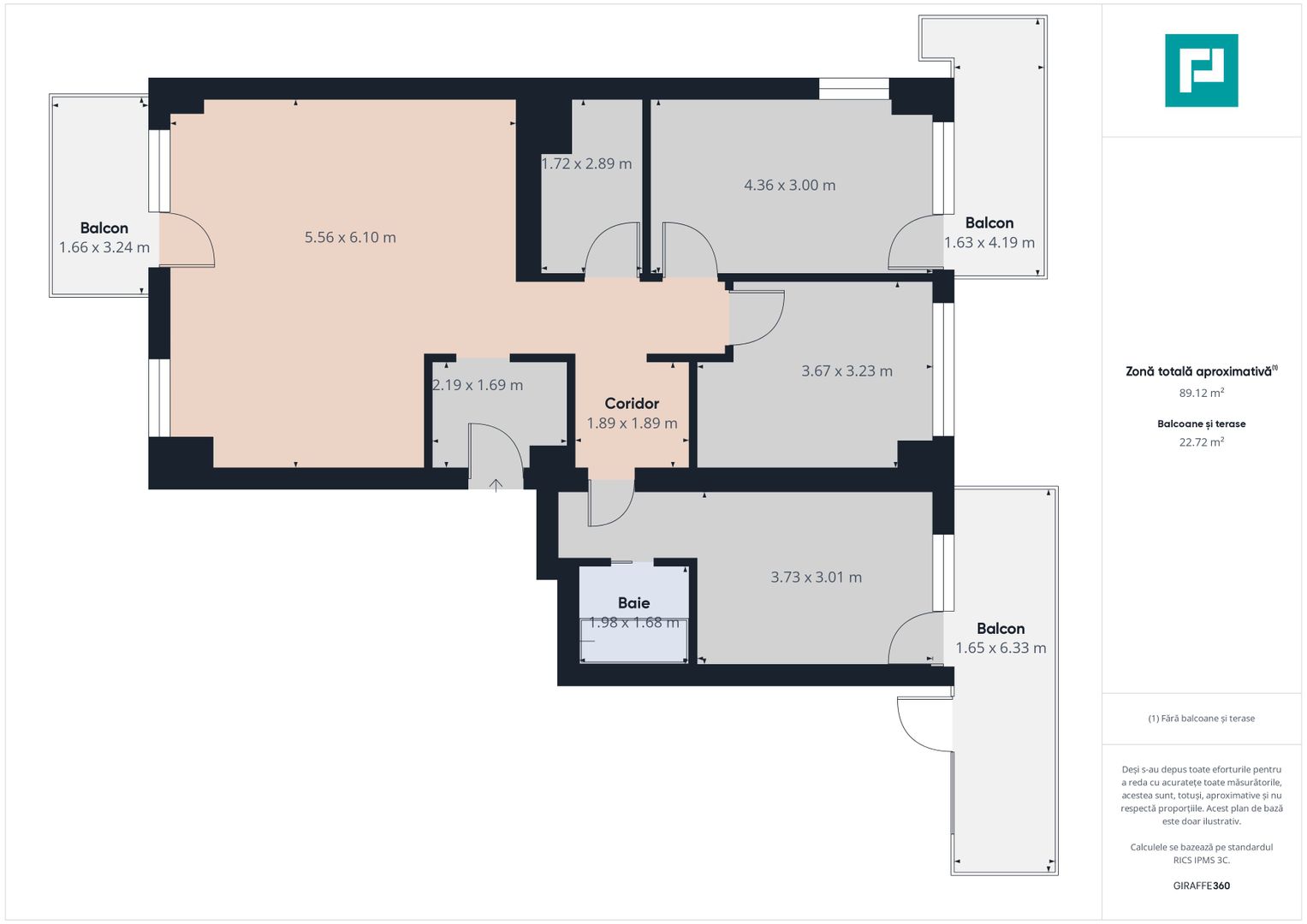 Apartament cu 4 camere de vânzare în Pipera, Bucuresti - Poză 3