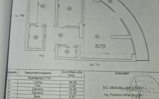 3 camere I White Tower I vedere panoramica I terasa 27 mp I et 7 - Schiță 34