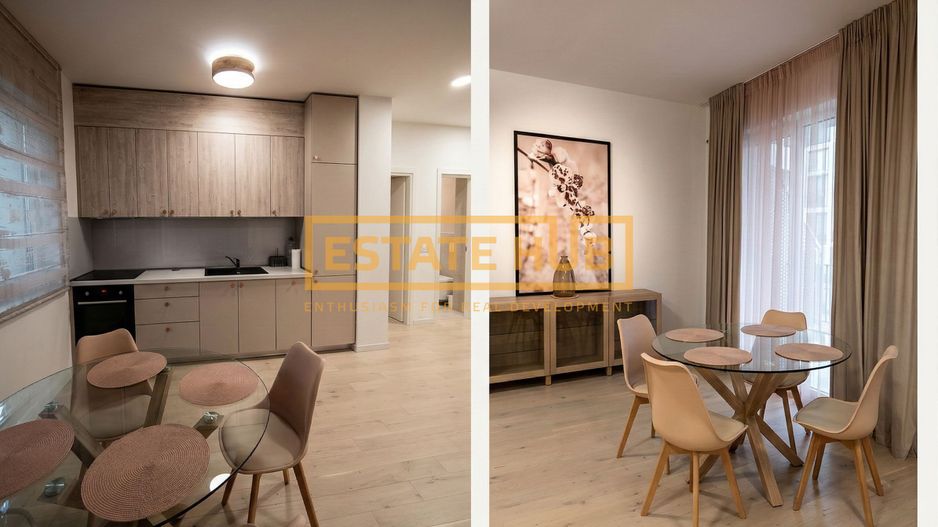 2 camere Record Park, parcare inclusă, vedere curte interioară - Poză 1