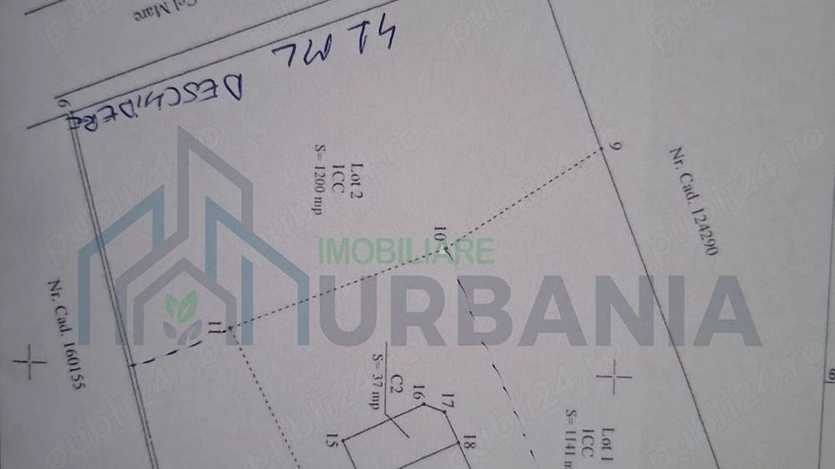 Teren de 2341 mp în Sararie-Copou, Iași, cu deschidere la două străzi, ideal pentru construcție bloc - Poză 3