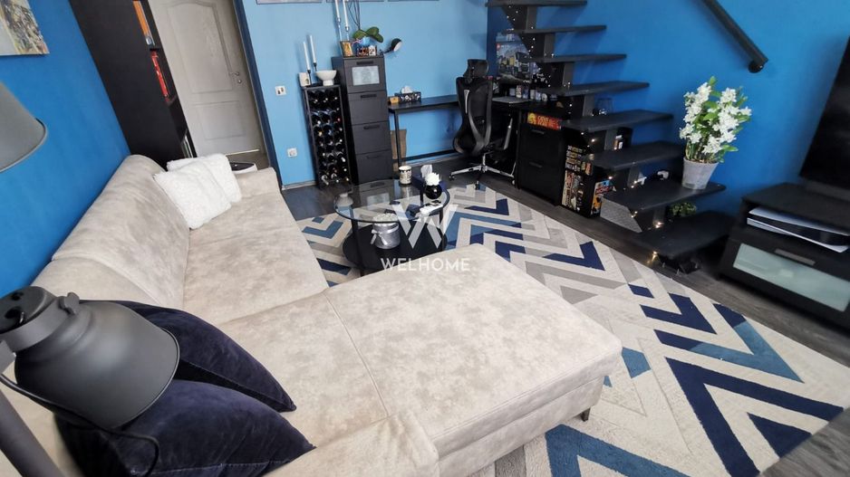 Apartament 3 camere, mansardă + balcon, complet utilat - Poză 1