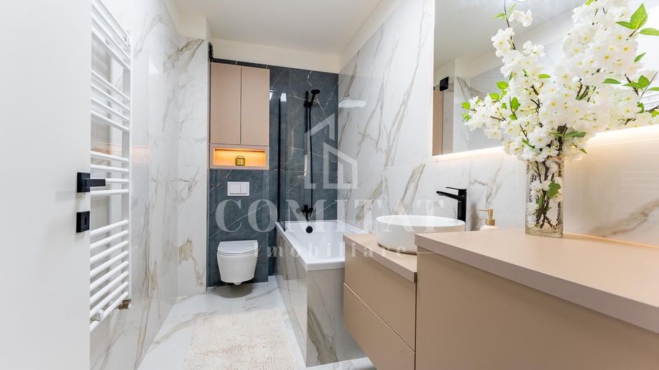 Apartament ultrafinisat | Etaj intermediar | Cartierul Terra-Floresti - Poză 18