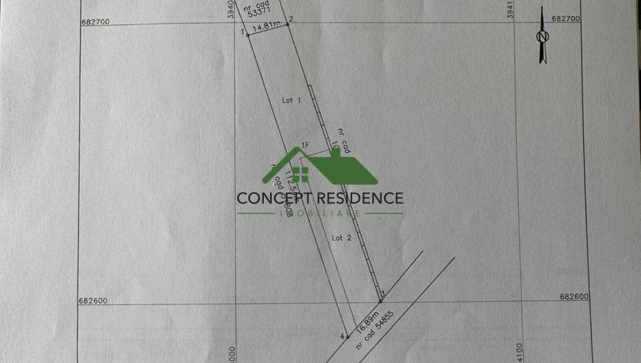 Vând 16 ari teren intravilan, Grosi + proiect casa - Poză 4