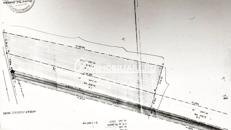 Teren intravilan 2.613 mp zona Platou - Poză 2