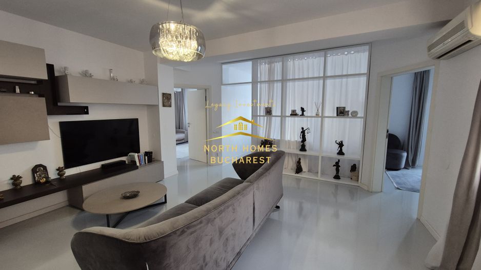 Apartament 3 camere si 2 bai in bloc boutique - Floreasca / Dorobanti - Poză 1