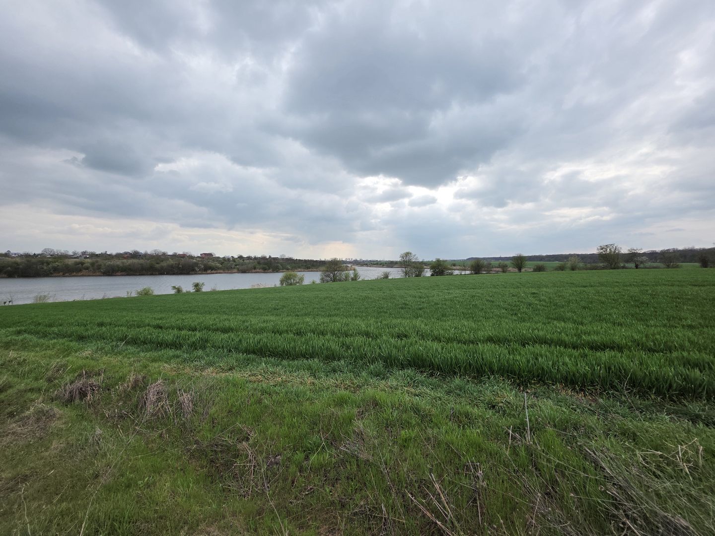 Balta pescuit, peisaj de vis,  padure-lac, investitie garantata - Poză 1