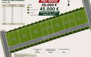 ❇️Teren intravilan 1000 mp  / Bragadiru❇️ - Poză 1