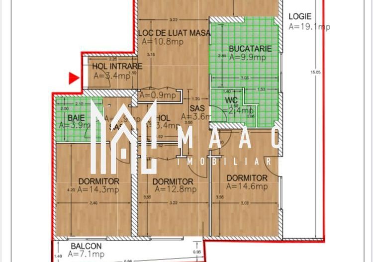 Apartament modern I La cheie I 4 camere I Lift I Hipodrom - Poză 4