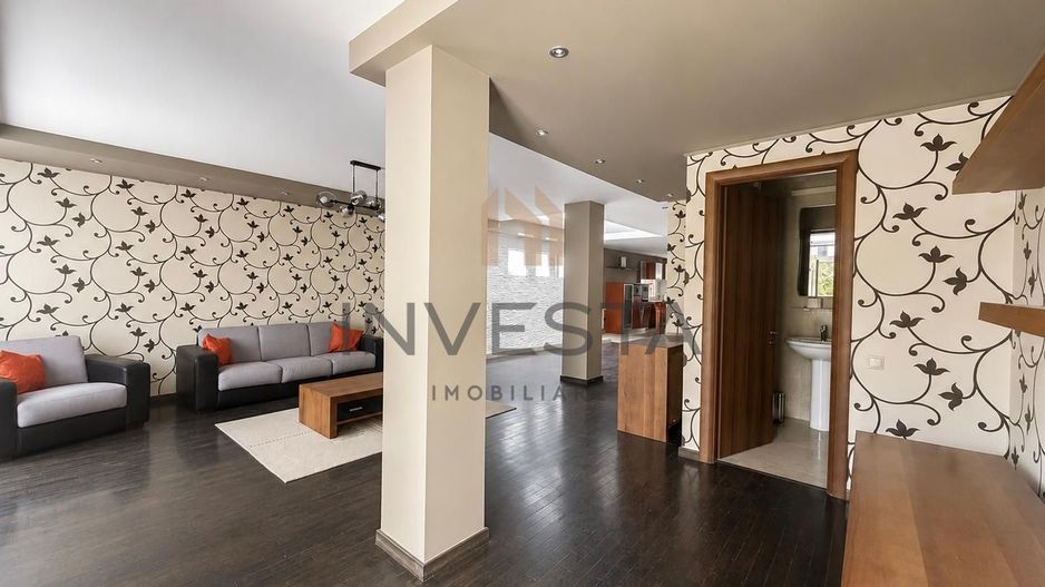 Casa de 360 mp cu sauna si garaj dublu de inchiriat in zona Buna Ziua - Poză 4