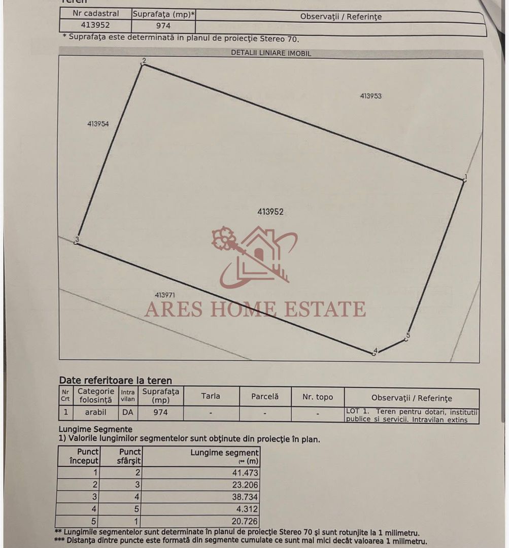 Teren investițional Chișoda | 974 mp | 2 fronturi | PUZ servicii - Poză 5