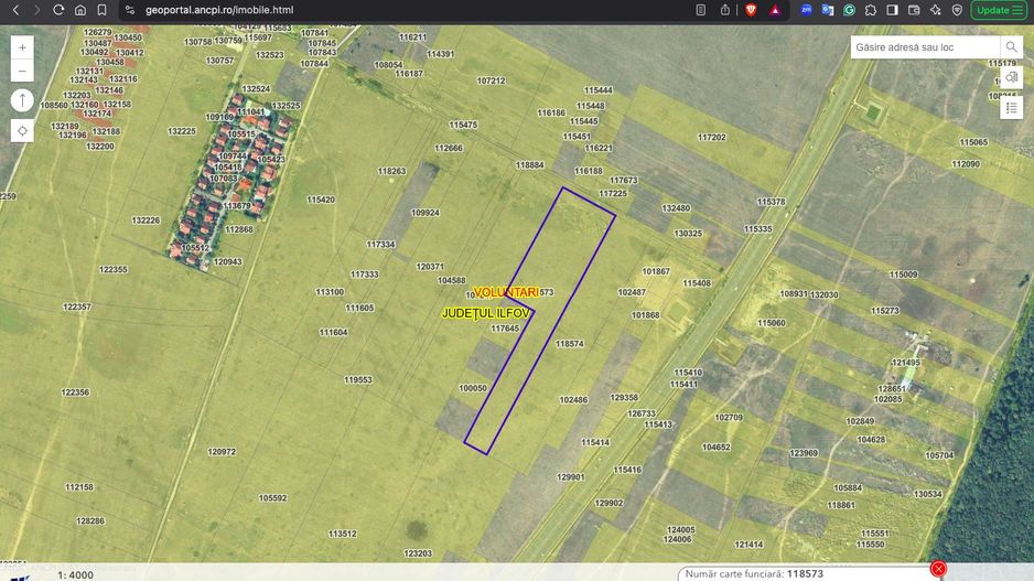 Teren intravilan 24.476 mp Pipera Voluntari - Poză 1