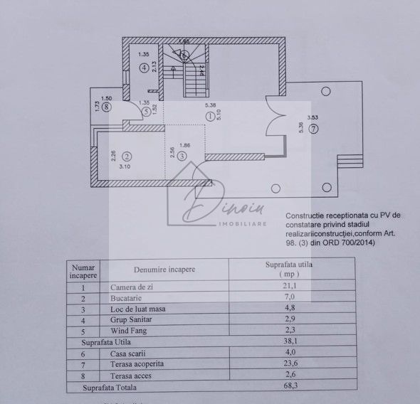 VILA 3 camere Henri Coanda Pipera Voluntari - 2bai 100mp 2 terase - Poză 2
