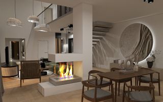 Casa cu vedere panoramica superba 306 mp utili, 874mp teren - Poză 33