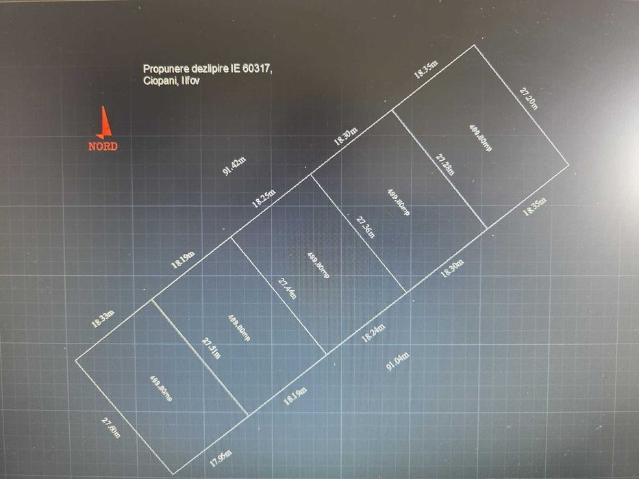 Teren intravilan de vanzare in Izvorani | Loturi de 500 mp si 1500 mp - Poză 1