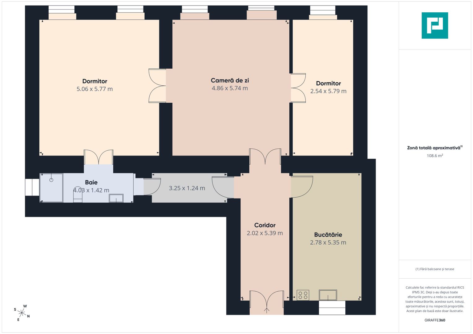 Apartament cu 3 camere Ultracentral - Poză 2