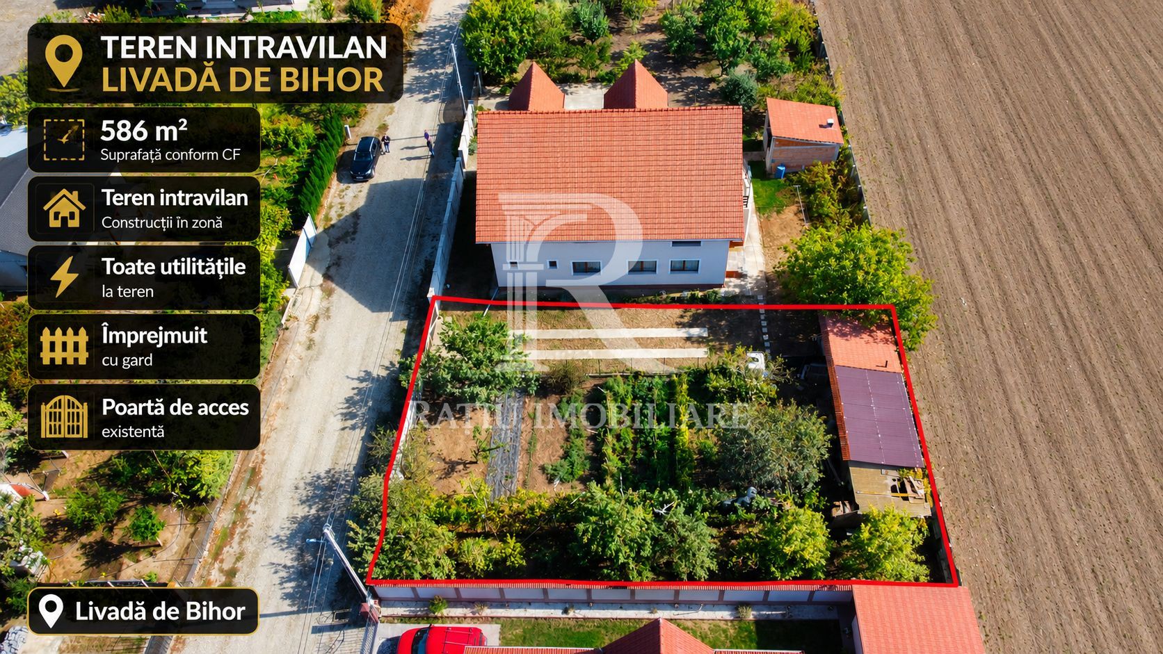 Teren intravilan pentru construcții | Livada de Bihor - Poză 1