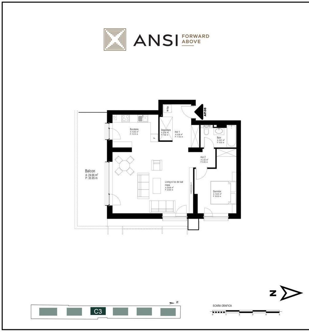 Apartament cu 2 camere într-un proiect exclusivist, în zona Iancu Nicolae - Poză 4