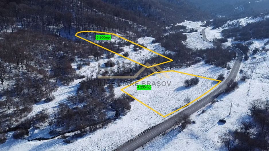 Teren Pretabil Investitie | Parau Rece Rasnov | 10.035mp | Extravilan - Poză 1